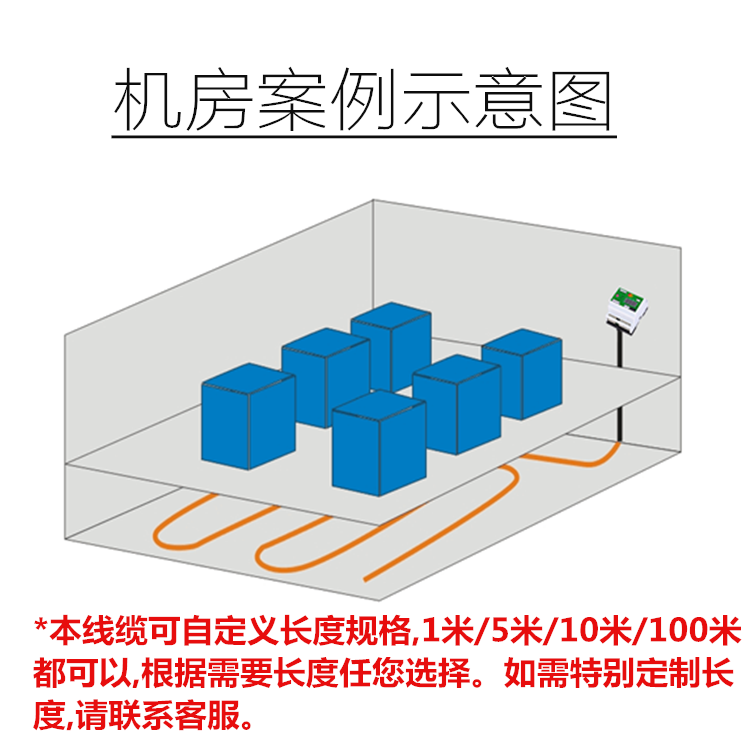 定位漏水檢測繩,機房漏水監控 定位漏水檢測繩,機房漏水監控