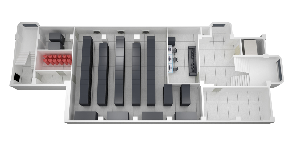 機房3D效果圖的作用，機房3D效果圖